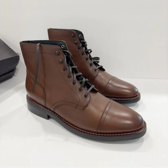 Thursday Boot Company Captain Lace Up Leather Boots - Men’s - Picture 1 of 11